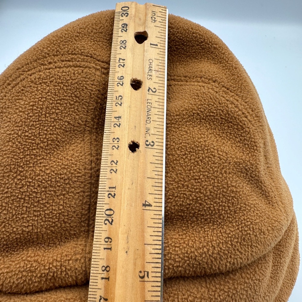 Carhartt Trapper Hat Kids Infant/Toddler Brown Fleece Sherpa Lined Little Bubba - Picture 13 of 13